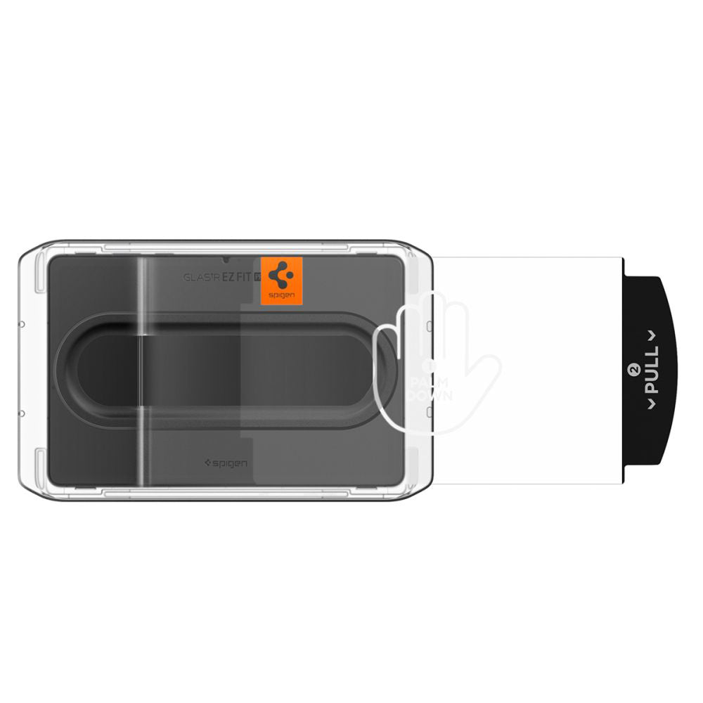 Husa de protectie tableta Spigen Glas.TR EZ-FIT Pro (AGL10200) compatibil cu Samsung Galaxy Tab S11 Ultra, Transparent