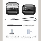 Casti ESR Pulse Magnetic FlickLock, Apple AirPods Pro 3, Negru