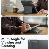 Husa de protectie tableta ESR Flip Hybrid (with Pencil Holder) compatibil cu iPad Pro 11 (2024) / iPad Pro 11 (2025), Albastru