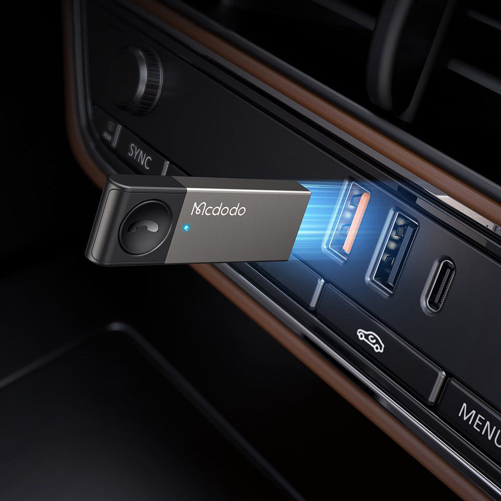 Adaptor Mcdodo Car (OT-8250), USB, BT V5.0, Negru