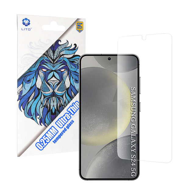 Folie de protectie Lito 2.5D Classic Glass Ultra Thin compatibil cu Samsung Galaxy S24 / S25, Transparent