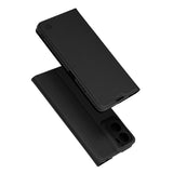 Husa de protectie Techsuit Magskin Book compatibil cu Motorola Moto G06, Negru