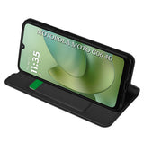 Husa de protectie Techsuit Magskin Book compatibil cu Motorola Moto G06, Negru