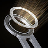 Suport Birou Mcdodo TB-6210, Magnetic, Aliaj Aluminiu, Gri