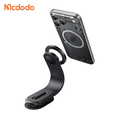 Suport Mcdodo Magnetic (CM-6270), for Dashboard, Bendable Design, Negru