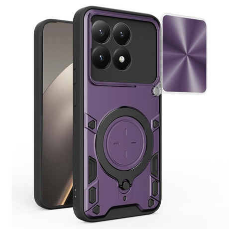 Husa de protectie Techsuit CamGuard Pro compatibil cu Xiaomi 15T, Mov
