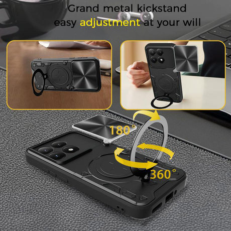 Husa de protectie Techsuit CamGuard Pro compatibil cu Xiaomi 15T, Mov