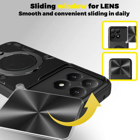 Husa de protectie Techsuit CamGuard Pro compatibil cu Xiaomi 15T, Albastru