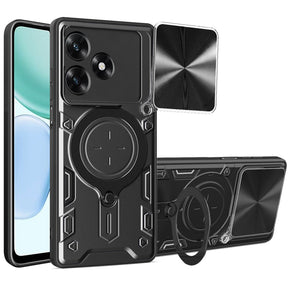 Husa de protectie Techsuit CamGuard Pro compatibil cu Honor X5c Plus, Negru