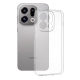 Husă Techsuit Clear Silicone transparentă pentru Oppo Find X9