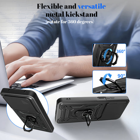 Husa de protectie Techsuit CamShield Series compatibil cu Honor X5c Plus, Auriu