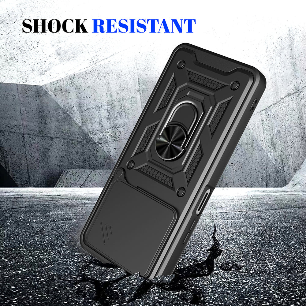 Husa de protectie Techsuit CamShield Series compatibil cu Honor X5c Plus, Roz Auriu