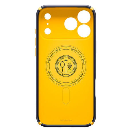 Husa de protectie Spigen Caseology Nano Pop Hybrid MagSafe (ACS11149) compatibil cu iPhone 17 Pro, Albastru Berry Navy