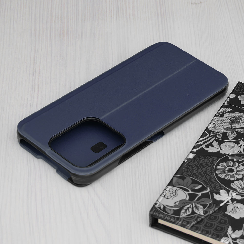 Husa de protectie Techsuit eFold Series compatibil cu Xiaomi Redmi 15C 4G / Redmi 15C 5G / Poco C85 4G, Albastru Inchis