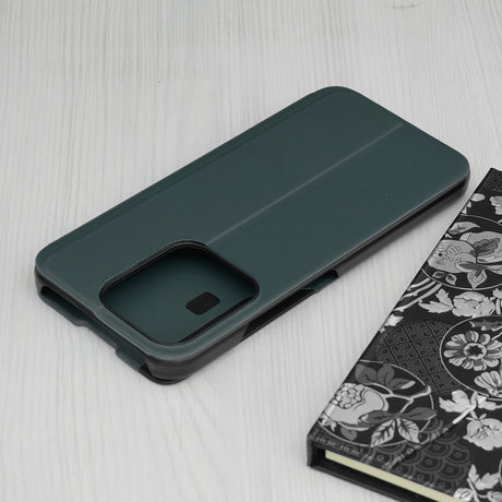 Husa de protectie Techsuit eFold Series compatibil cu Xiaomi Redmi 15C 4G / Redmi 15C 5G / Poco C85 4G, Verde Inchis
