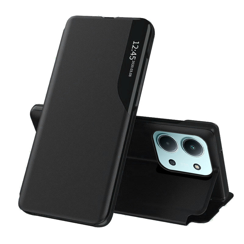 Husa de protectie Techsuit eFold Series compatibil cu Xiaomi Redmi 15C 4G / Redmi 15C 5G / Poco C85 4G, Negru