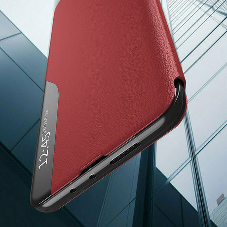 Husa de protectie Techsuit eFold Series compatibil cu Xiaomi 17T Pro, Roșu
