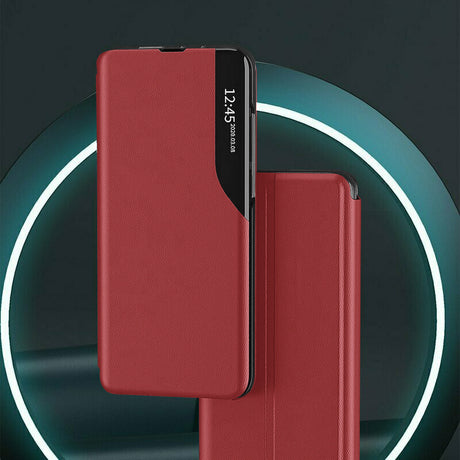 Husa de protectie Techsuit eFold Series compatibil cu Xiaomi 17T Pro, Roșu