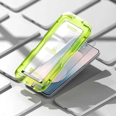 Folie de protectie Ringke Easy Slide Tempered Glass (set de 2) compatibil cu Samsung Galaxy S25 FE, Transparent
