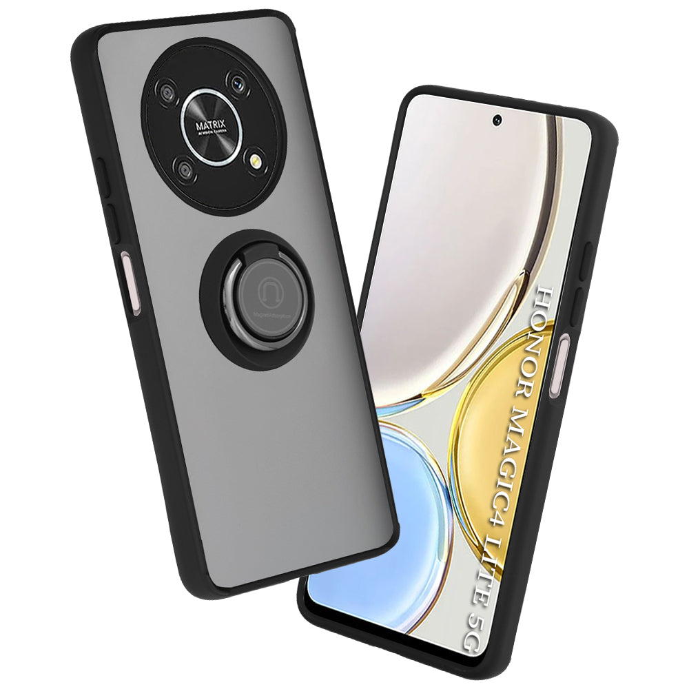 Husa de protectie Techsuit Glinth compatibil cu Honor Magic4 Lite, Negru