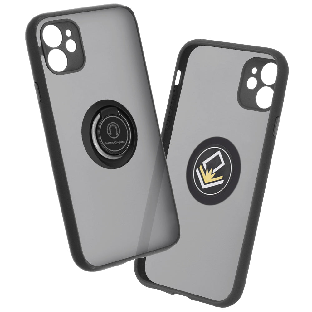 Husa de protectie Techsuit Glinth compatibil cu iPhone 11, Negru
