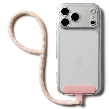 Suport Ringke Universal Hand Strap Link Flow P-Type, Crossbody Lanyard for Phone Cases, Adjustable, Candy Pink
