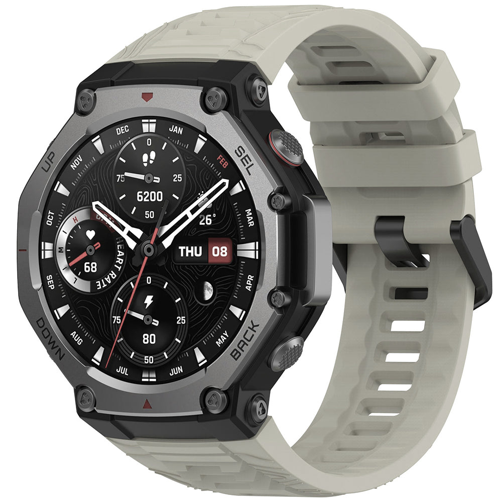 Techsuit Watchband W067 szürke szíj Amazfit T-Rex 3 okosórához