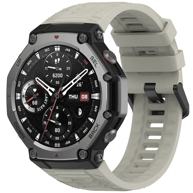 Techsuit Watchband W067 szürke szíj Amazfit T-Rex 3 okosórához
