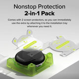 Folie de protectie smartwatch Ringke Dual Easy Pro Film (set de 2) compatibil cu Google Pixel Watch 4 45mm, Transparent