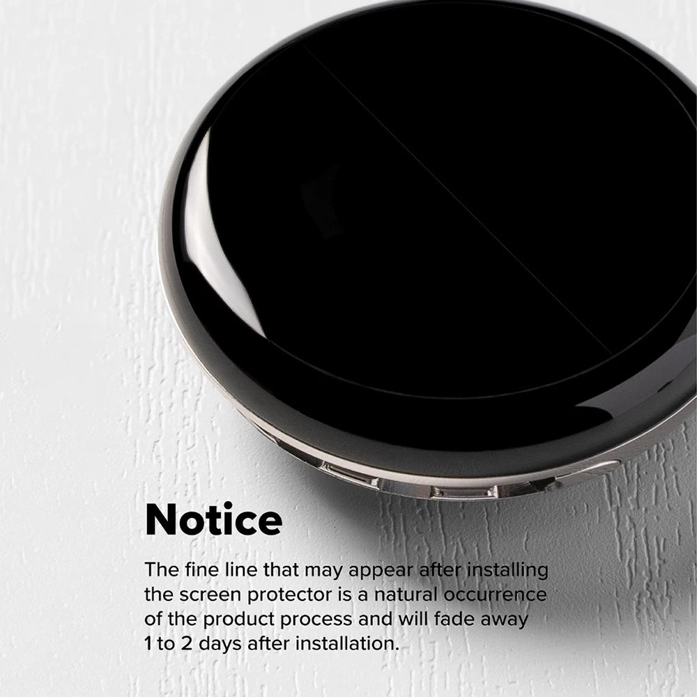 Folie de protectie smartwatch Ringke Dual Easy Pro Film (set de 2) compatibil cu Google Pixel Watch 4 45mm, Transparent