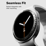 Accesoriu smartwatch Ringke Inner Bezel Styling compatibil cu Samsung Galaxy Watch8 Classic, Argintiu (Gw8C-46-In-01)