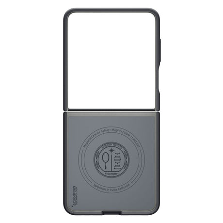 Husa de protectie Spigen Caseology Nano Pop MagSafe (ACS11158) compatibil cu Samsung Galaxy Z Flip7, Negru Sesame