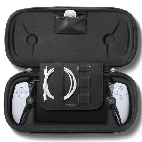 Accesoriu gaming Spigen Klasden Pouch (AGP09756), Sony Playstation Portal Remote, for Accessories, Antracit Grey