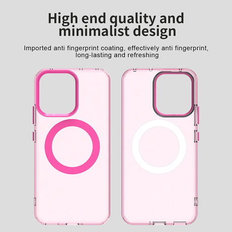 Husa de protectie Techsuit CandyCase MagSafe compatibil cu Oppo Reno14, Roz