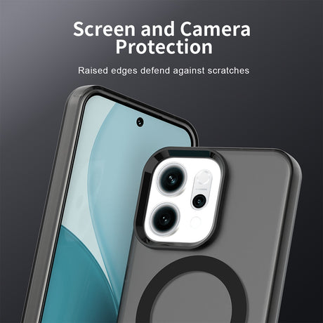 Techsuit CandyCase MagSafe fekete tok Oppo Reno14 készülékhez