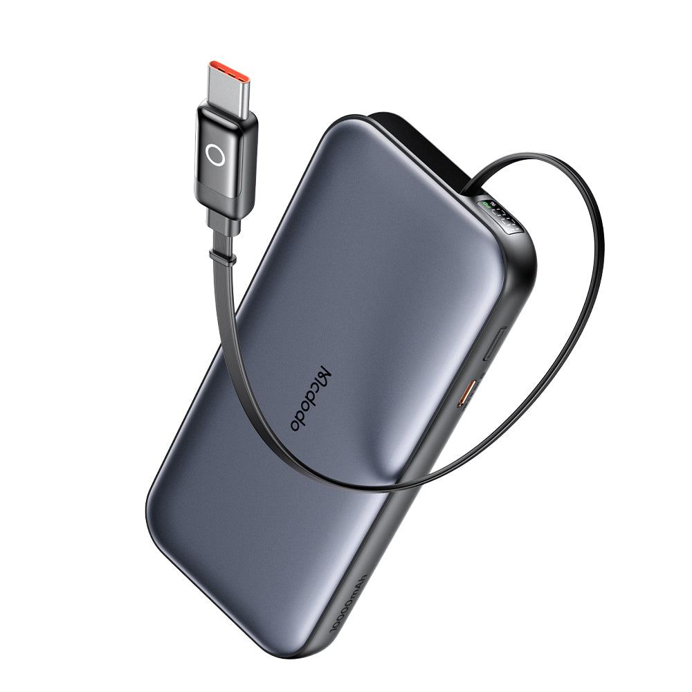 Baterie externa Mcdodo MetaFree (MC-5920), 10000mAh, USB-C, 45W, Gri
