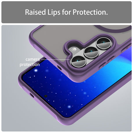 Husa de protectie Techsuit HaloFrost II MagSafe compatibil cu Samsung Galaxy S26, Mov