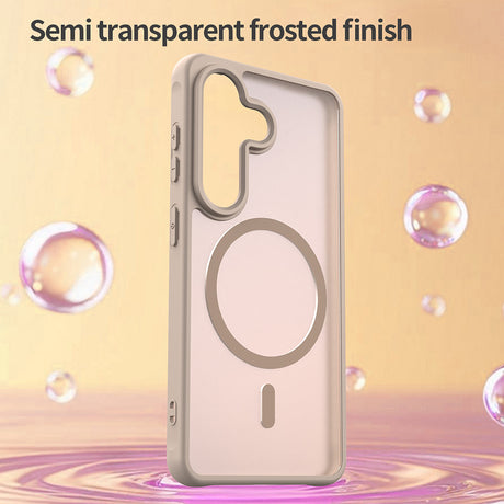 Husa de protectie Techsuit HaloFrost II MagSafe compatibil cu Samsung Galaxy S26, Auriu