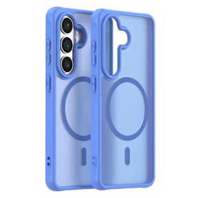 Husa de protectie Techsuit HaloFrost II MagSafe compatibil cu Samsung Galaxy S26, Albastru Cer