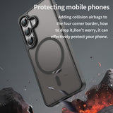 Husa de protectie Techsuit HaloFrost II MagSafe compatibil cu Samsung Galaxy S26, Negru