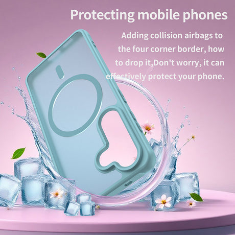 Husa de protectie Techsuit HaloFrost II MagSafe compatibil cu Samsung Galaxy S26, Verde Menta