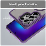 Husa de protectie Techsuit HaloFrost II MagSafe compatibil cu Samsung Galaxy S26 Ultra, Mov