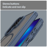 Husa de protectie Techsuit HaloFrost II MagSafe compatibil cu Samsung Galaxy S26 Ultra, Bleumarin