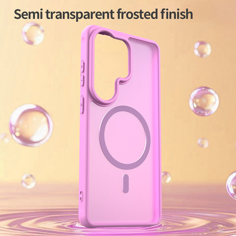 Husa de protectie Techsuit HaloFrost II MagSafe compatibil cu Samsung Galaxy S26 Ultra, Roz