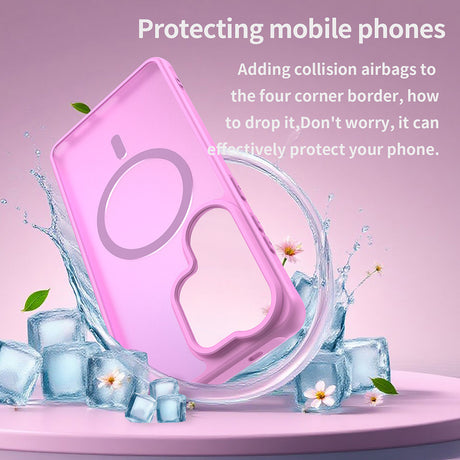 Husa de protectie Techsuit HaloFrost II MagSafe compatibil cu Samsung Galaxy S26 Ultra, Roz
