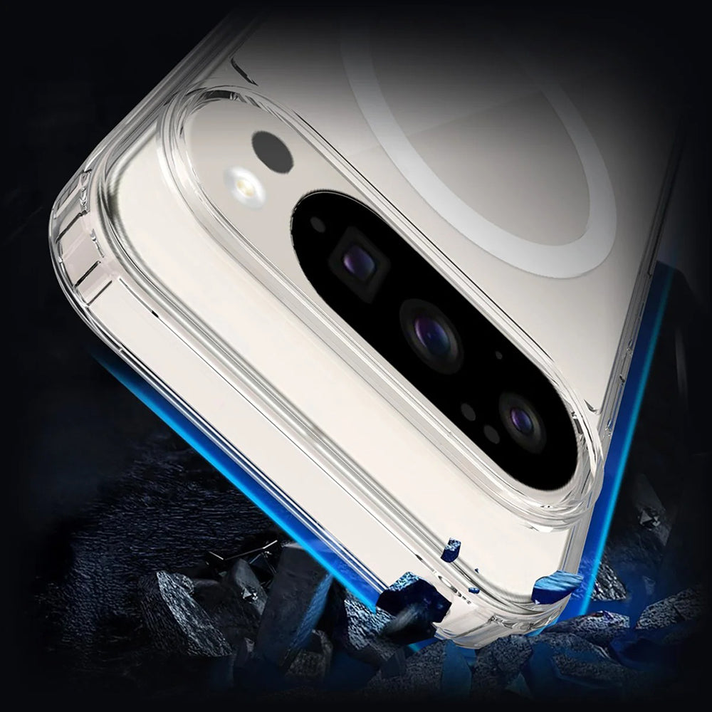 Husa de protectie 3mk MagCase compatibil cu iPhone 17 Air, Transparent