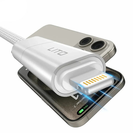 Cablu Lito Magnetic 4in1 (LD21), 5A High Current, 100W Fast Charging, Magnetic Design, Built-in Smart Chip, Negru