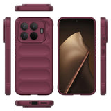Husa de protectie Techsuit Magic Shield compatibil cu Xiaomi 15T Pro, Bordo