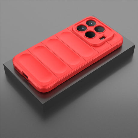 Husa de protectie Techsuit Magic Shield compatibil cu Xiaomi 15T Pro, Rosu