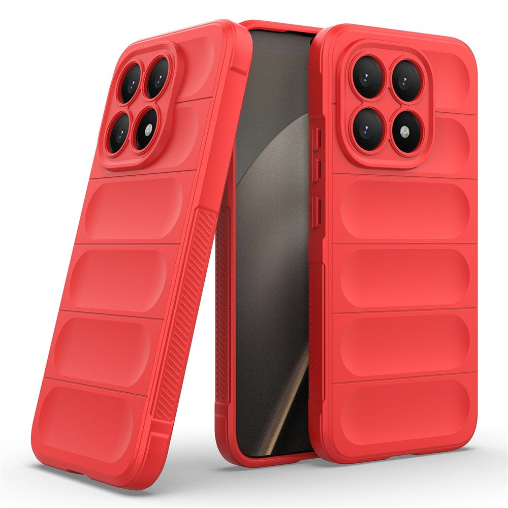 Husa de protectie Techsuit Magic Shield compatibil cu Xiaomi 15T, Rosu